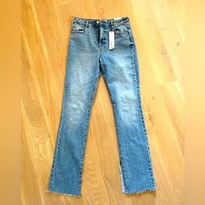 Zara High Rise Slim Flare Jeans (NEW)